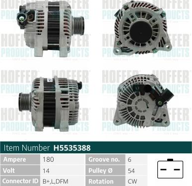 Wilmink Group WG2196986 - Alternator autospares.lv