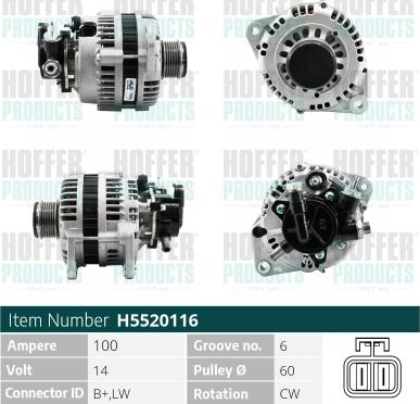 Wilmink Group WG2196934 - Alternator autospares.lv