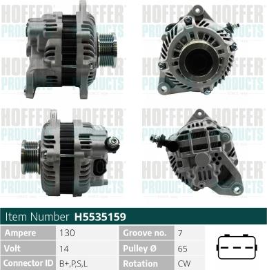 Wilmink Group WG2196975 - Alternator autospares.lv