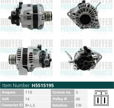 Wilmink Group WG2196898 - Alternator autospares.lv