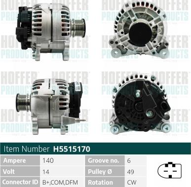 Wilmink Group WG2196892 - Alternator autospares.lv