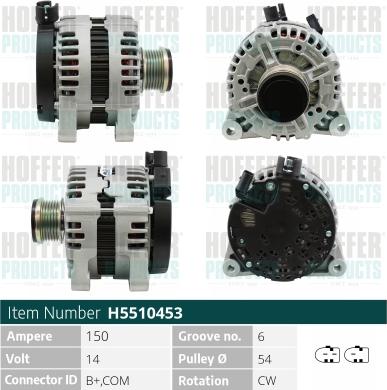 Wilmink Group WG2196853 - Alternator autospares.lv