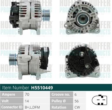 Wilmink Group WG2196852 - Alternator autospares.lv