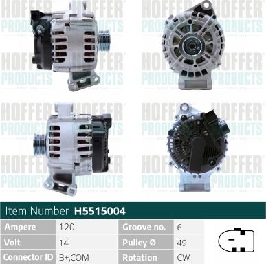 Wilmink Group WG2196862 - Alternator autospares.lv