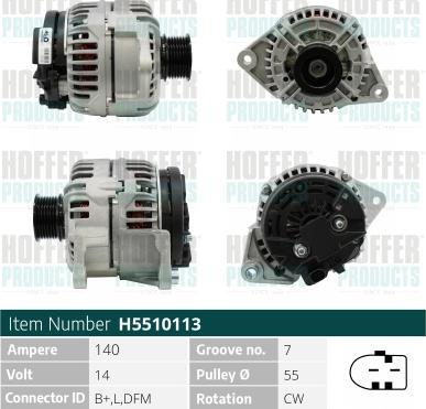 Wilmink Group WG2196800 - Alternator autospares.lv