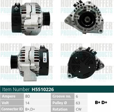 Wilmink Group WG2196816 - Alternator autospares.lv