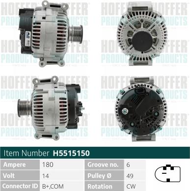 Wilmink Group WG2196884 - Alternator autospares.lv