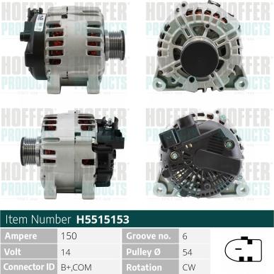 Wilmink Group WG2196886 - Alternator autospares.lv