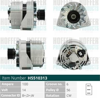 Wilmink Group WG2196836 - Alternator autospares.lv