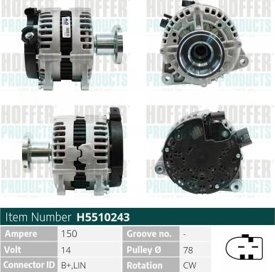 Wilmink Group WG2196821 - Alternator autospares.lv