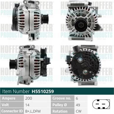 Wilmink Group WG2196823 - Alternator autospares.lv