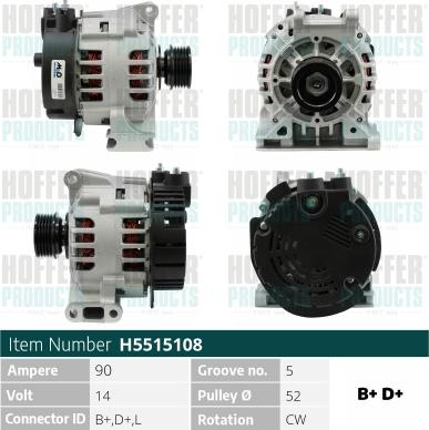 Wilmink Group WG2196879 - Alternator autospares.lv