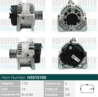 Wilmink Group WG2196878 - Alternator autospares.lv