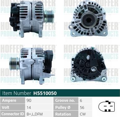 Wilmink Group WG2196794 - Alternator autospares.lv