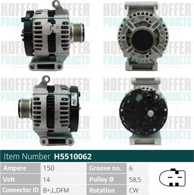 Wilmink Group WG2196795 - Alternator autospares.lv