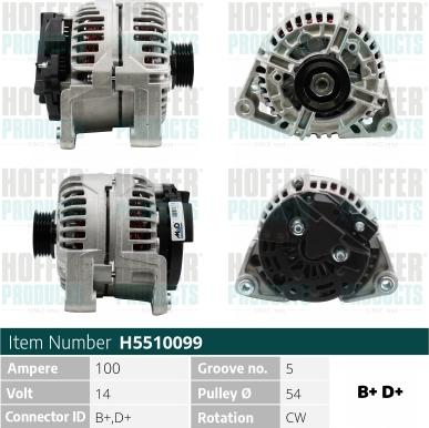 Wilmink Group WG2196798 - Alternator autospares.lv