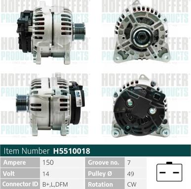 Wilmink Group WG2196781 - Alternator autospares.lv