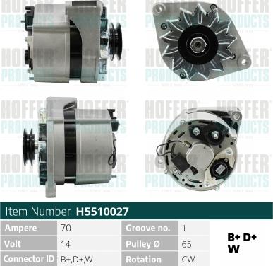 Wilmink Group WG2196788 - Alternator autospares.lv