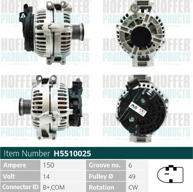 Wilmink Group WG2196787 - Alternator autospares.lv