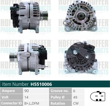 Wilmink Group WG2196775 - Alternator autospares.lv