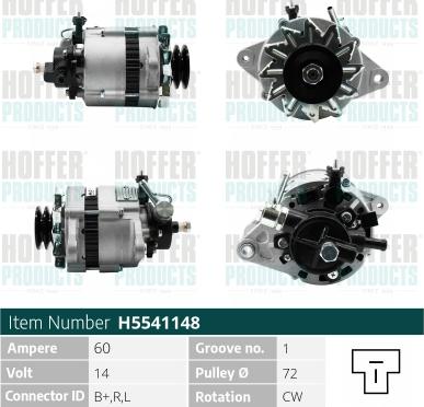 Wilmink Group WG2197040 - Alternator autospares.lv