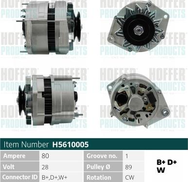 Wilmink Group WG2197051 - Alternator autospares.lv