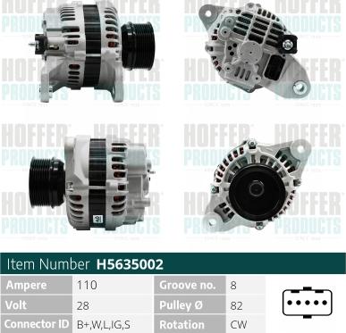 Wilmink Group WG2197060 - Alternator autospares.lv