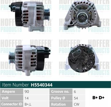 Wilmink Group WG2197019 - Alternator autospares.lv