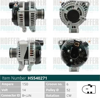 Wilmink Group WG2197015 - Alternator autospares.lv