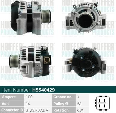 Wilmink Group WG2197027 - Alternator autospares.lv