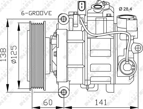 Wilmink Group WG2159418 - Compressor, air conditioning autospares.lv