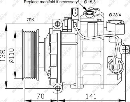 Wilmink Group WG2159476 - Compressor, air conditioning autospares.lv