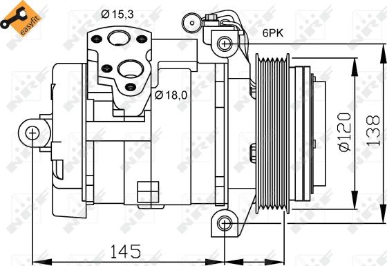 Wilmink Group WG2159528 - Compressor, air conditioning autospares.lv