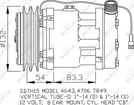 Wilmink Group WG2159155 - Compressor, air conditioning autospares.lv