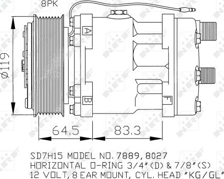 Wilmink Group WG2159156 - Compressor, air conditioning autospares.lv