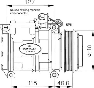 Wilmink Group WG2159101 - Compressor, air conditioning autospares.lv