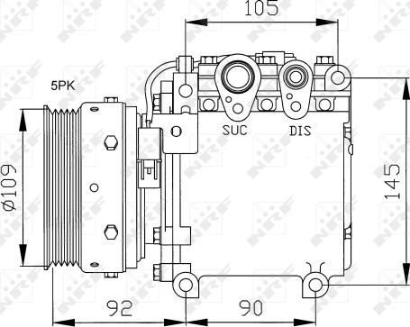 Wilmink Group WG2159102 - Compressor, air conditioning autospares.lv