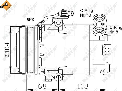 Wilmink Group WG2159116 - Compressor, air conditioning autospares.lv