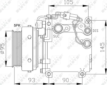 Wilmink Group WG2159127 - Compressor, air conditioning autospares.lv