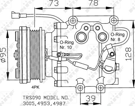 Wilmink Group WG2159250 - Compressor, air conditioning autospares.lv