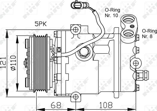 Wilmink Group WG2159201 - Compressor, air conditioning autospares.lv