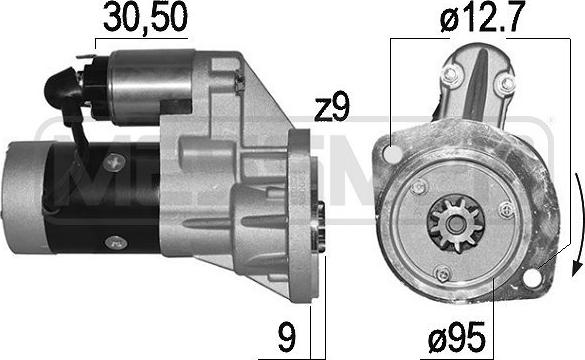 Wilmink Group WG2150979 - Starter autospares.lv