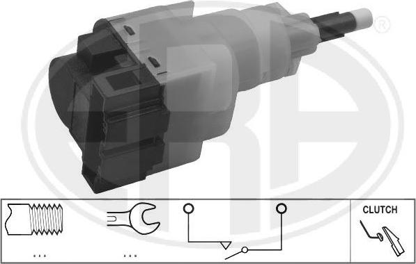 Wilmink Group WG2151222 - Brake Light Switch / Clutch autospares.lv