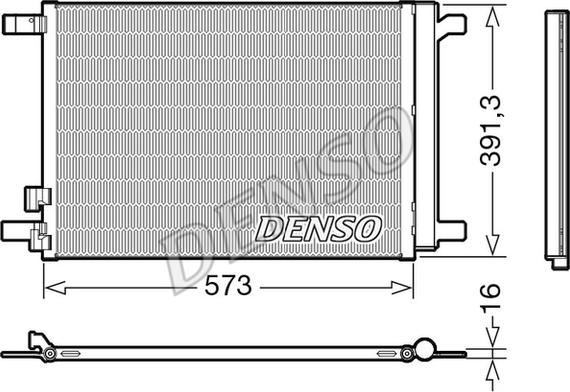 Wilmink Group WG2169952 - Condenser, air conditioning autospares.lv