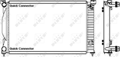 Wilmink Group WG2161901 - Radiator, engine cooling autospares.lv