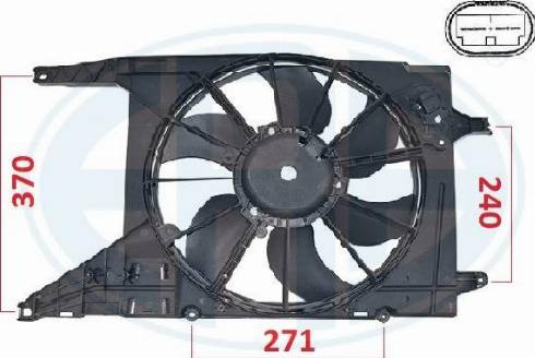 Wilmink Group WG2101536 - Fan, radiator autospares.lv