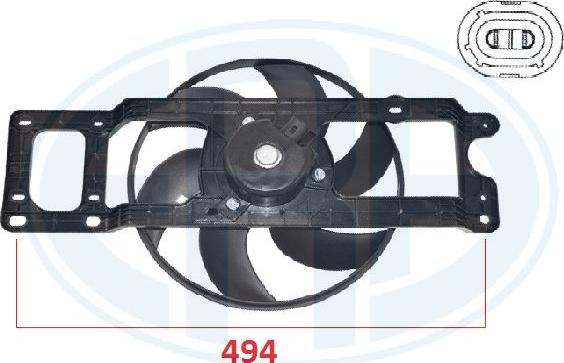 Wilmink Group WG2101529 - Fan, radiator autospares.lv