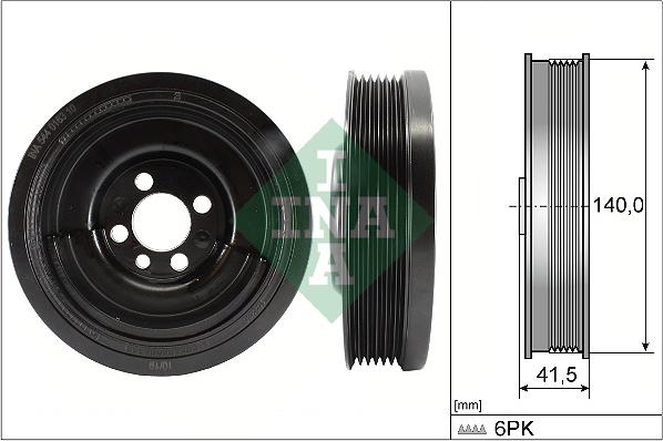 Wilmink Group WG2101398 - Belt Pulley, crankshaft autospares.lv