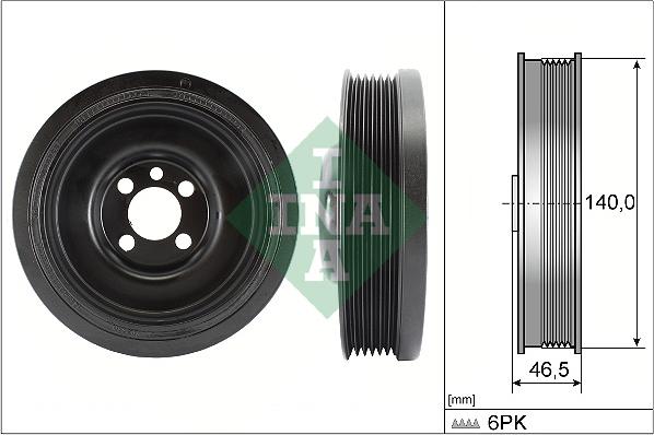 Wilmink Group WG2101393 - Belt Pulley, crankshaft autospares.lv