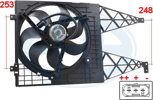 Wilmink Group WG2101722 - Fan, radiator autospares.lv